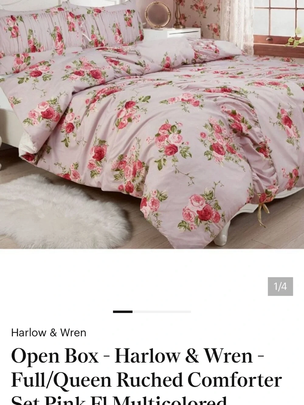 Harlow & Wren pink floral